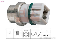Temperature Switch, coolant warning lamp Made in Italy - OE Equivalent 1.840.104 EPS Facet