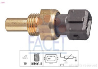 Sensor, coolant temperature Made in Italy - OE Equivalent 7.3077 Facet