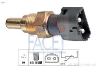 Sensor, coolant temperature Made in Italy - OE Equivalent 7.3091 Facet