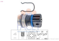 Sensor, coolant temperature Made in Italy - OE Equivalent 7.3146 Facet