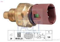 Sensor, coolant temperature Made in Italy - OE Equivalent 7.3522 Facet