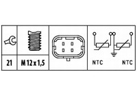 Sensor, coolant temperature