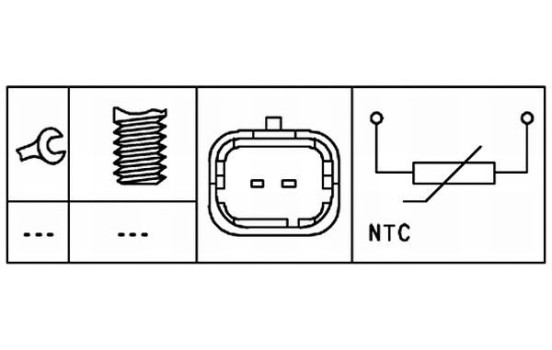Sensor, coolant temperature, Image 2