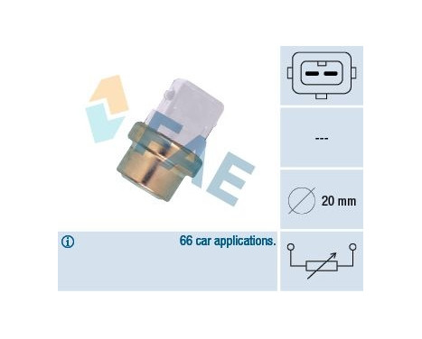 Sensor, coolant temperature