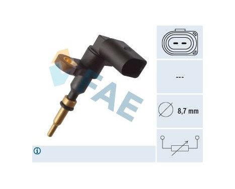 Sensor, coolant temperature