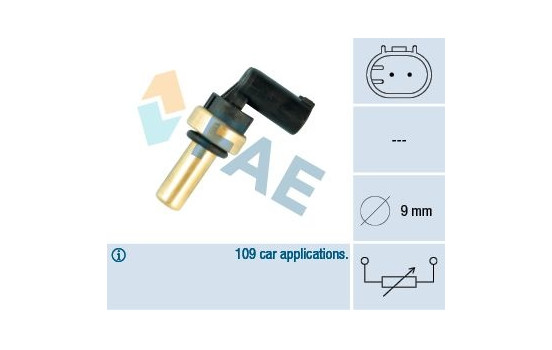 Sensor, coolant temperature
