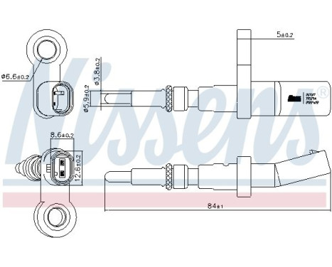 Sensor, coolant temperature