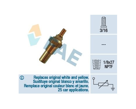 Sensor, coolant temperature