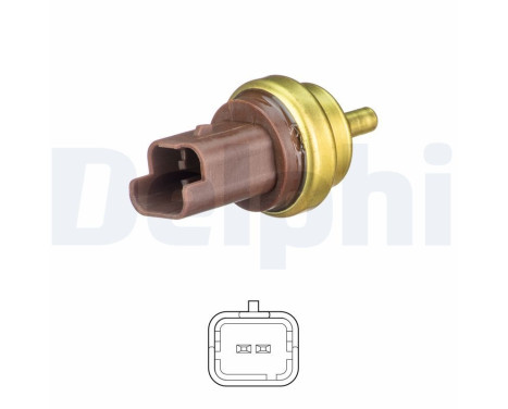 Sensor, coolant temperature