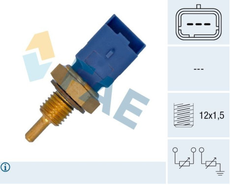 Sensor, coolant temperature