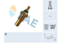 Sensor, coolant temperature