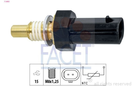 Temperature sensor 7.3403 Facet