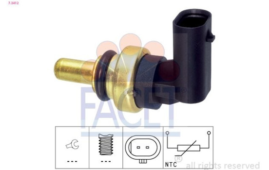 Temperature sensor 7.3412 Facet