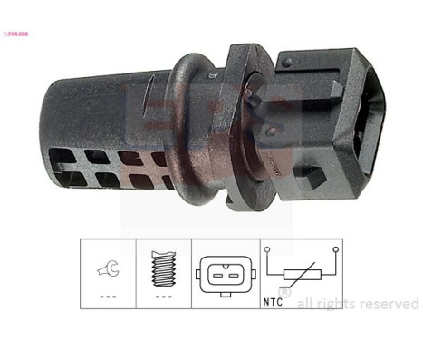 Sender Unit, intake air temperature Made in Italy - OE Equivalent 1.994.008 EPS Facet