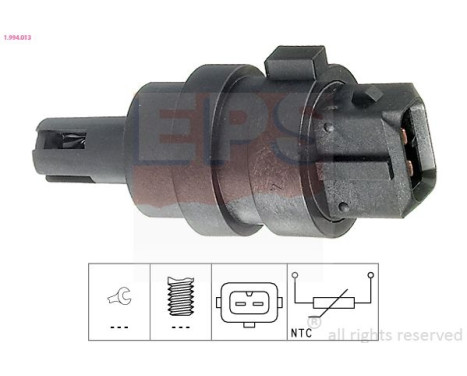 Sender Unit, intake air temperature Made in Italy - OE Equivalent 1.994.013 EPS Facet