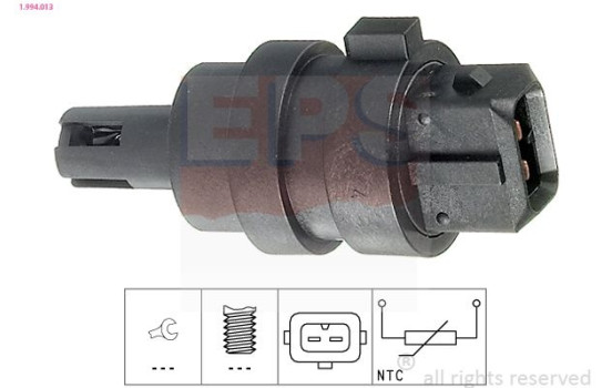 Sender Unit, intake air temperature Made in Italy - OE Equivalent 1.994.013 EPS Facet