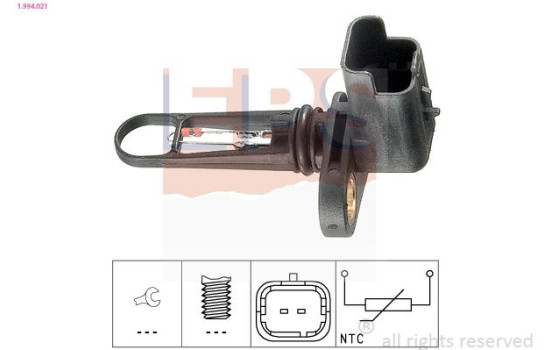 Sender Unit, intake air temperature Made in Italy - OE Equivalent 1.994.021 EPS Facet