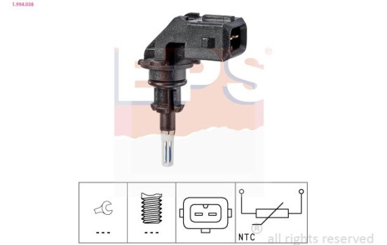 Sender Unit, intake air temperature Made in Italy - OE Equivalent 1.994.038 EPS Facet