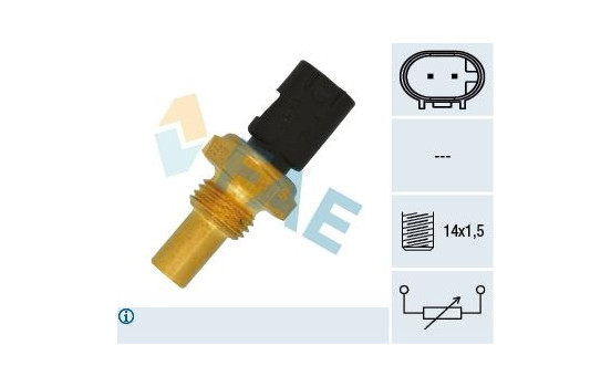 Sensor, coolant temperature