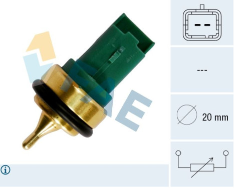Sensor, coolant temperature