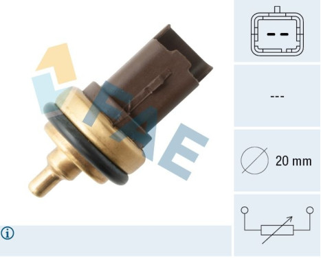 Sensor, coolant temperature