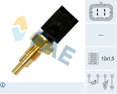 Sensor, coolant temperature