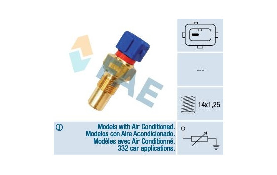 Sensor, cylinder head temperature