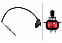 Sensor, exhaust gas temperature