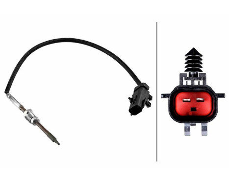 Sensor, exhaust gas temperature