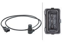 Crankshaft sensor 6PU 013 122-921 Hella