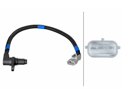 Crankshaft sensor 6PU 358 381-651 Hella
