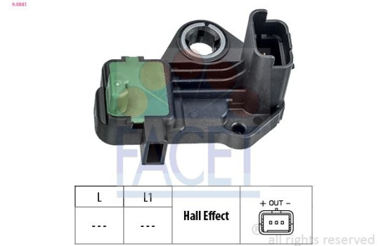 Crankshaft sensor 9.0841 Facet