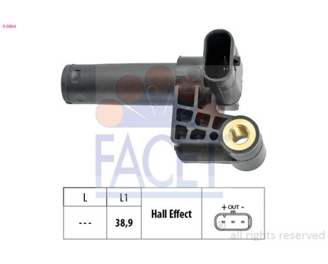 Crankshaft sensor 9.0864 Facet