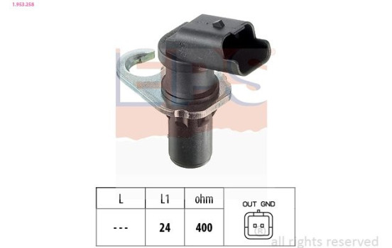 Pulse Sensor, flywheel 1.953.258 EPS Facet