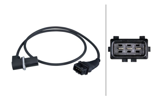 Sensor, crankshaft pulse 6PU 009 110-001 Hella