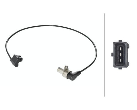 Sensor, crankshaft pulse 6PU 009 110-511 Hella