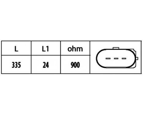 Sensor, crankshaft pulse 6PU 009 146-531 Hella