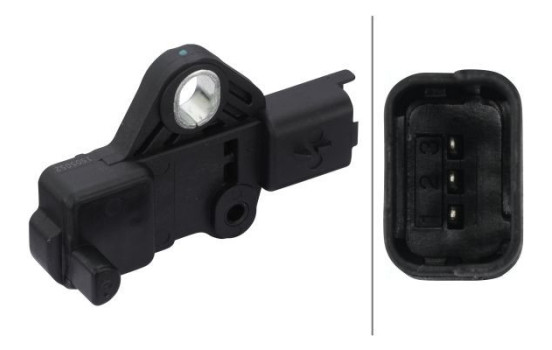Sensor, crankshaft pulse 6PU 009 146-741 Hella