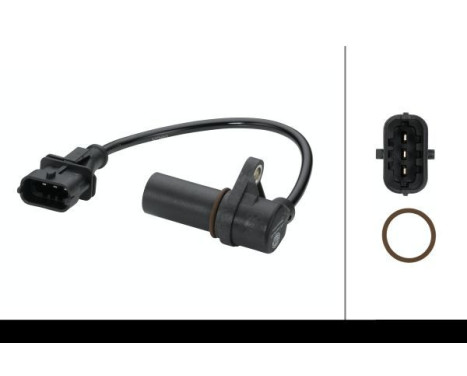 Sensor, crankshaft pulse 6PU 009 146-861 Hella