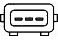 Sensor, crankshaft pulse 6PU 009 163-131 Hella