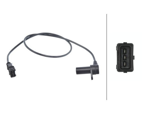 Sensor, crankshaft pulse 6PU 009 163-791 Hella