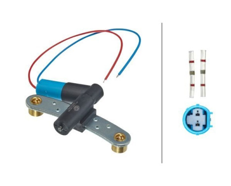 Sensor, crankshaft pulse 6PU 009 163-881 Hella