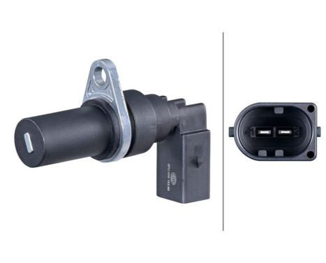 Sensor, crankshaft pulse 6PU 009 163-961 Hella