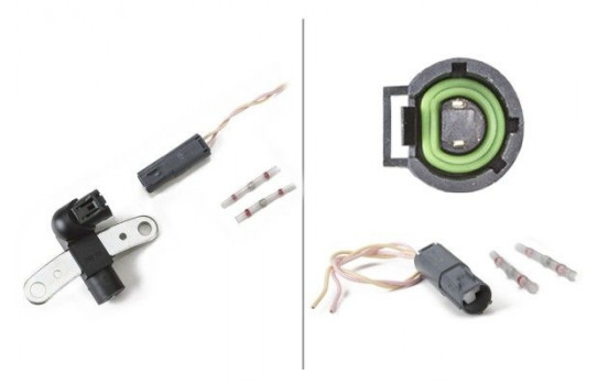 Sensor, crankshaft pulse 6PU 009 163-971 Hella