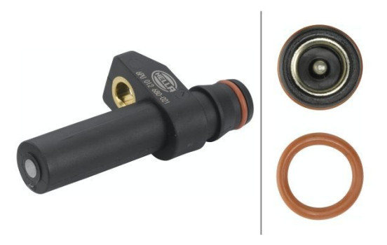 Sensor, crankshaft pulse 6PU 012 680-021 Hella, Image 2