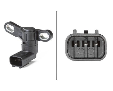 Sensor, crankshaft pulse 6PU 013 122-151 Hella