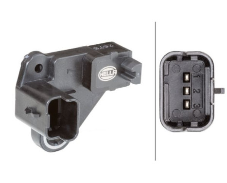 Sensor, crankshaft pulse 6PU 013 122-251 Hella