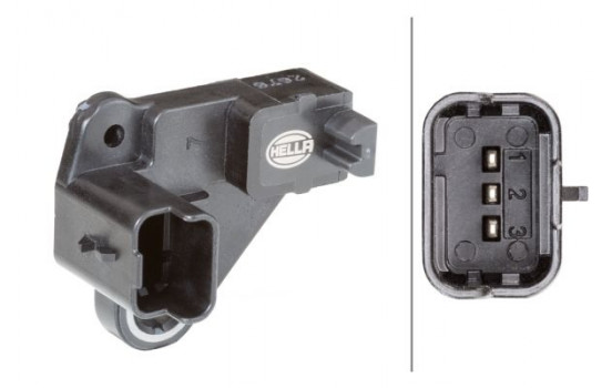 Sensor, crankshaft pulse 6PU 013 122-251 Hella