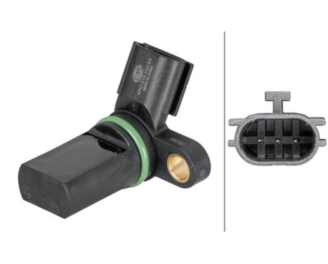 Sensor, crankshaft pulse 6PU 013 122-631 Hella