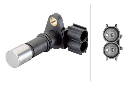 Sensor, crankshaft pulse 6PU 013 122-811 Hella